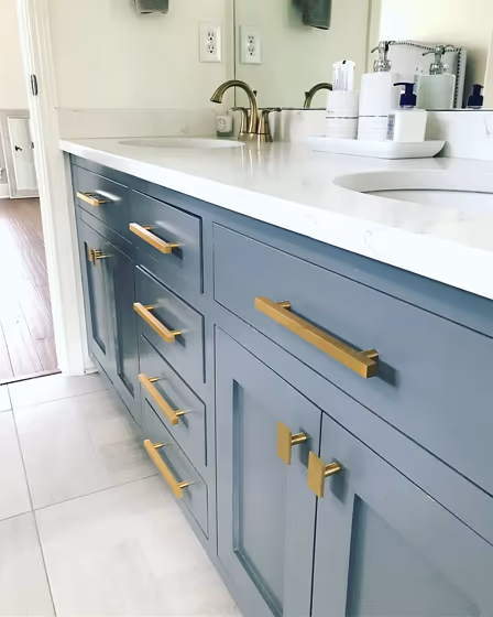 Charlotte Slate bathroom vanity color