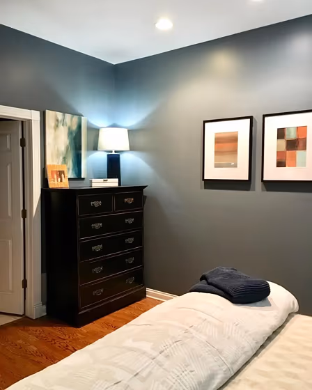Benjamin Moore AC-24 bedroom paint review