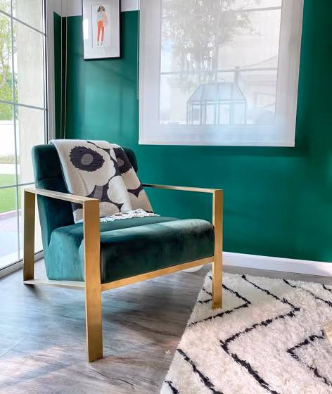 Benjamin Moore Rainforest Foliage wall paint inspiration