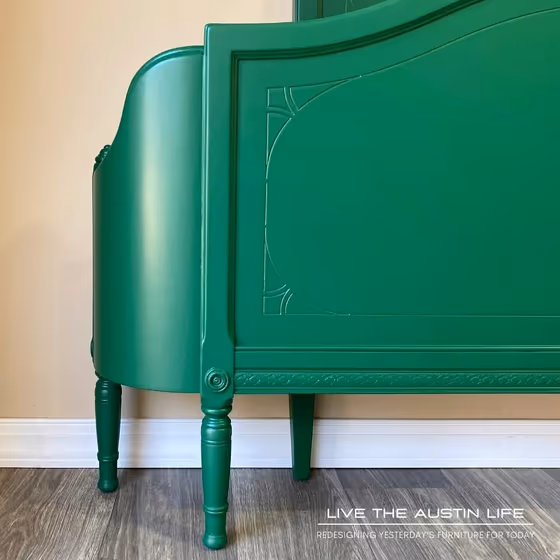 Benjamin Moore Rainforest Foliage bed frame color