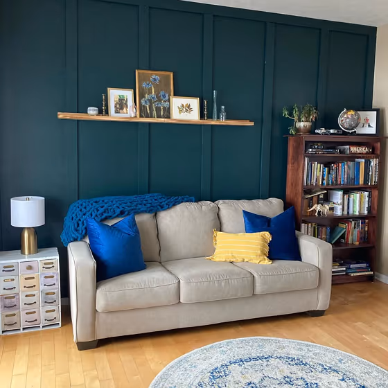 Salamander Living Room Accent Wall