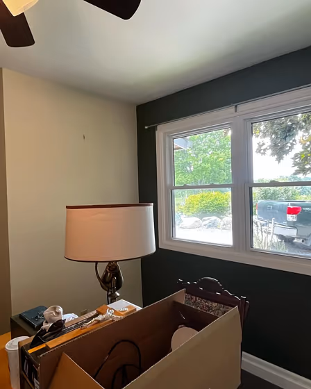 Benjamin Moore Sea Wind wall paint