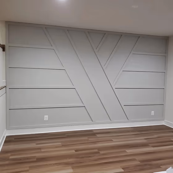 Stonington Gray Accent Wall Panelling