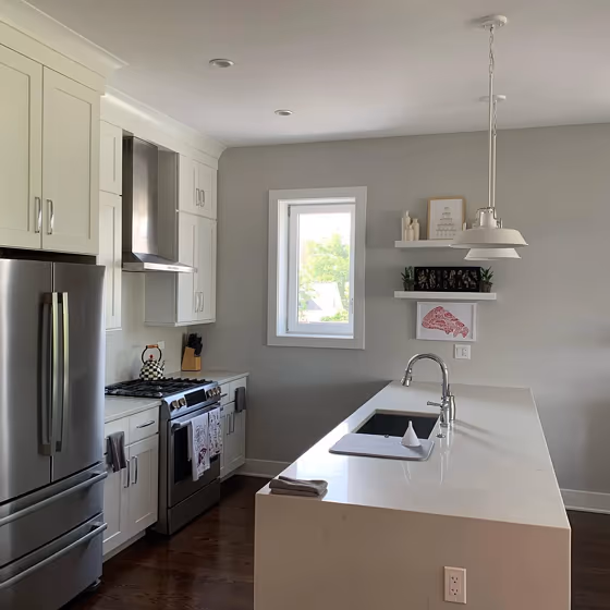 Bm Stonington Gray Kitchen