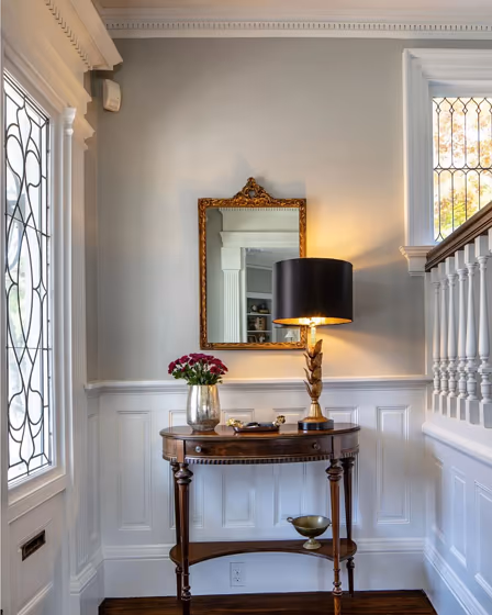 Benjamin Moore Stonington Gray Hallway