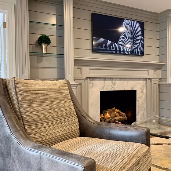 Living Room Fireplace