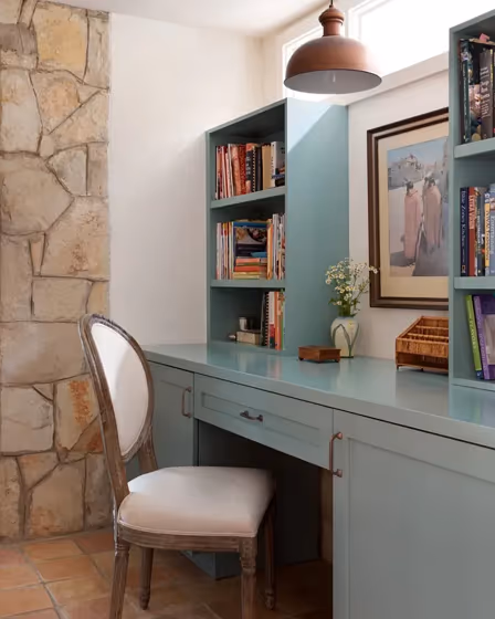 Bm Stratton Blue Home Office