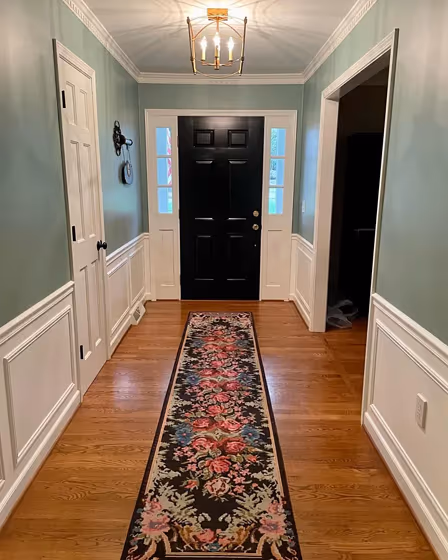 Stratton Blue Hallway