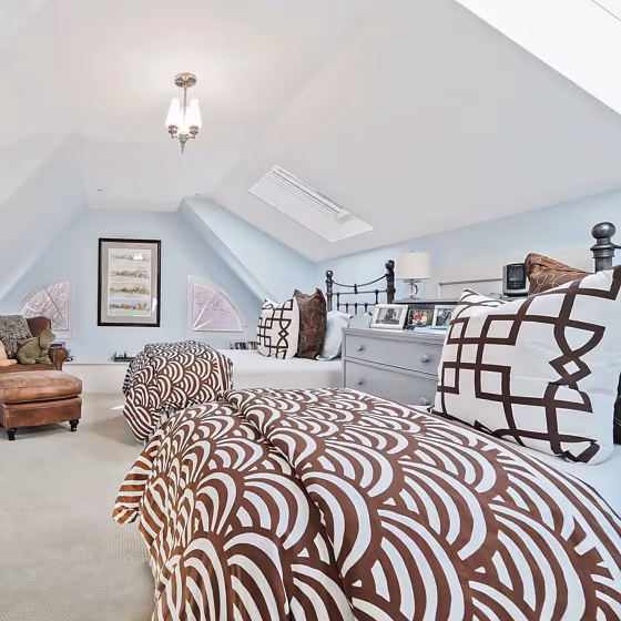 Benjamin Moore Sweet Bluette bedroom color