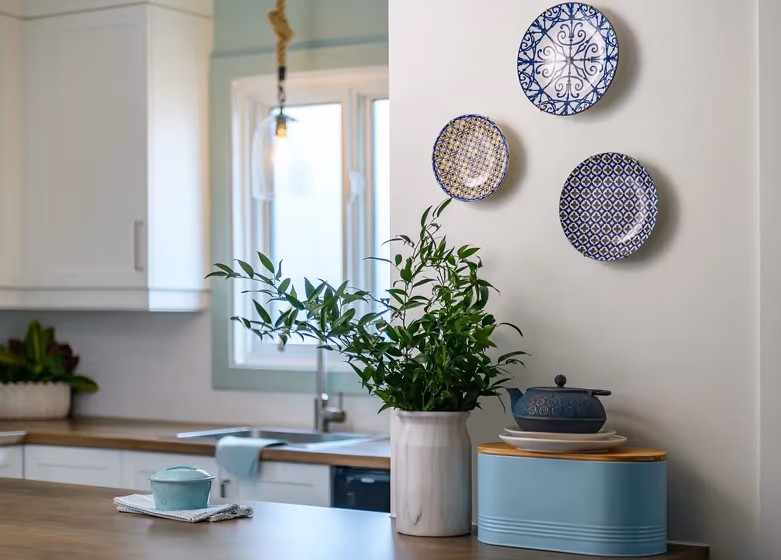 Benjamin Moore Sylvan Mist window