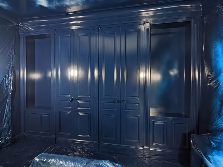 Symphony Blue Painted Storage