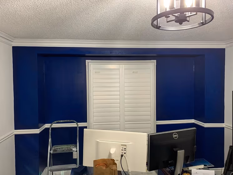 Bm Symphony Blue Wall Paint