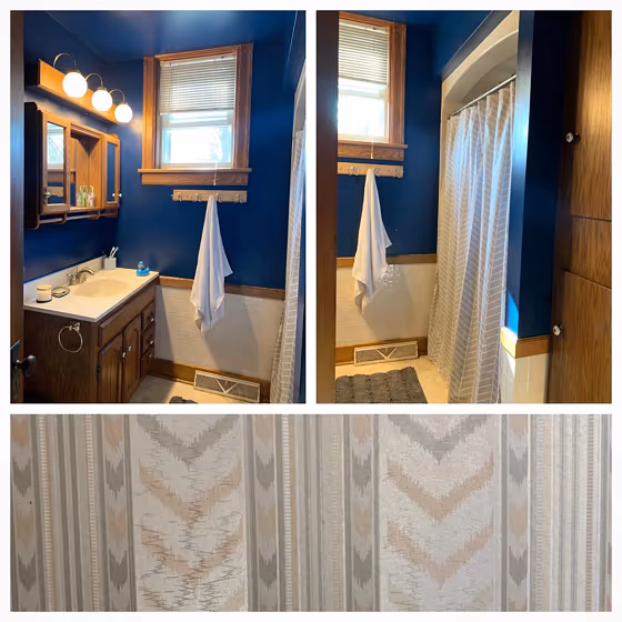 Symphony Blue Bathroom