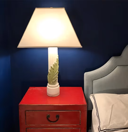 Benjamin Moore Symphony Blue bedroom