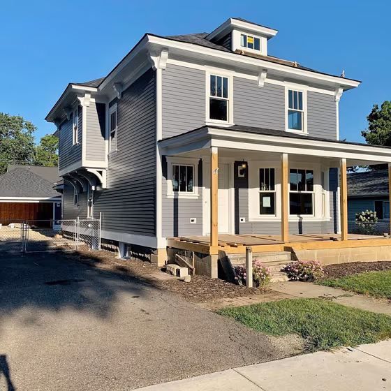 Benjamin Moore Trout Gray Exterior