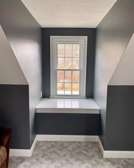 Bm Trout Gray Attic Room