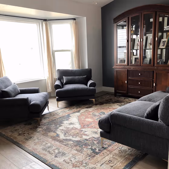 2124-20 Living Room Accent Wall