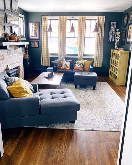 Benjamin Moore 462 living room inspiration