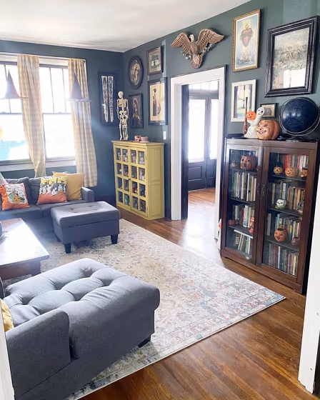 Benjamin Moore 462 living room inspo