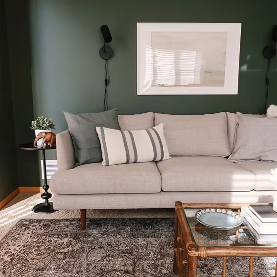 Vintage Vogue living room color