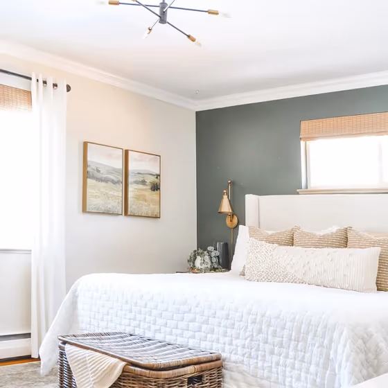 Vintage Vogue bedroom paint review