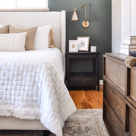 Vintage Vogue bedroom paint