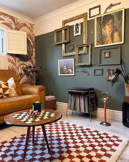 Vintage Vogue living room paint review
