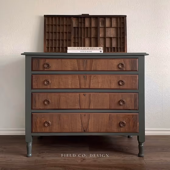 Bm Vintage Vogue Painted Dresser