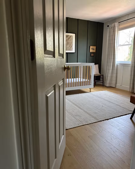 Vintage Vogue kids' room color