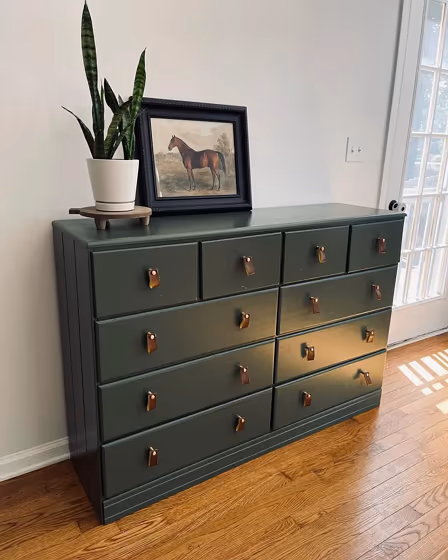 Bm Vintage Vogue Painted Dresser