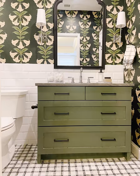 Vintage Vogue bathroom review