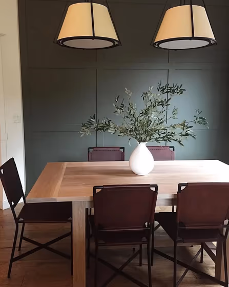 Vintage Vogue dining room color