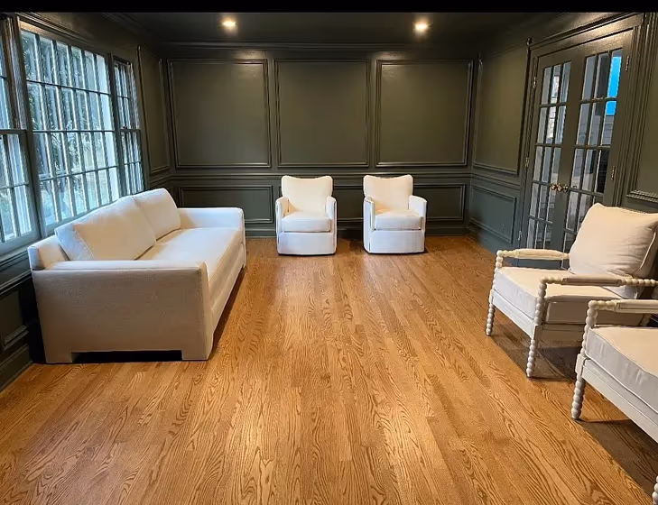 Benjamin Moore Vintage Vogue living room color