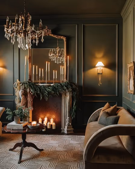 Vintage Vogue living room paint