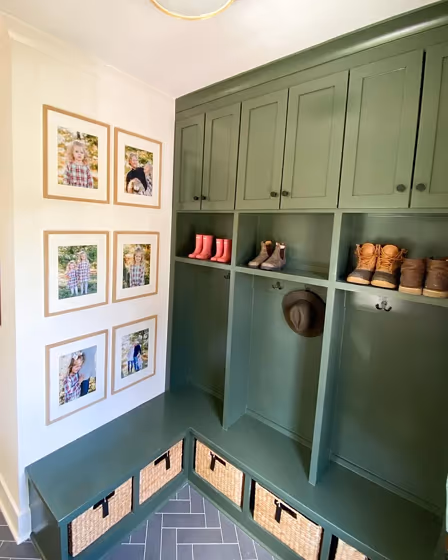 Benjamin Moore 462 painted storage color