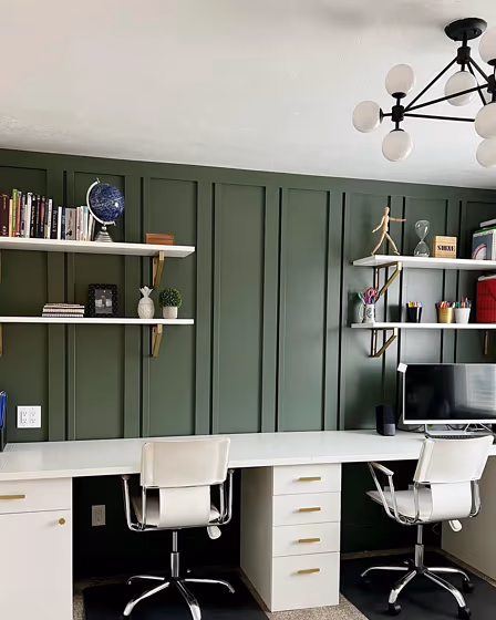 Bm Vintage Vogue Home Office Millwork