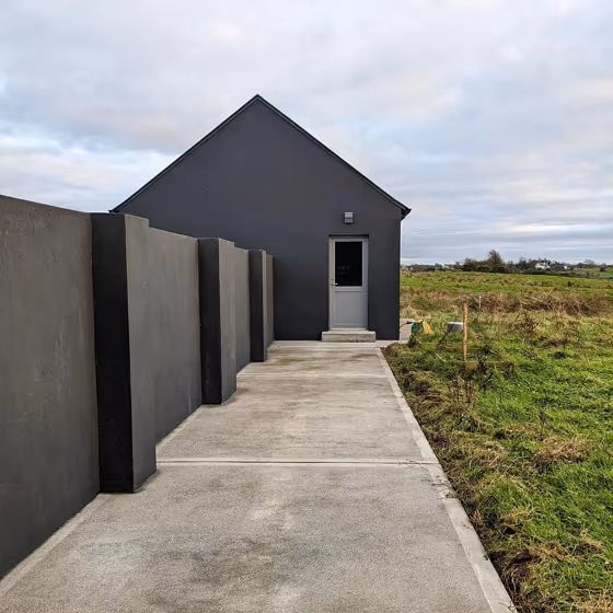 Black grey RAL 7021 review exterior