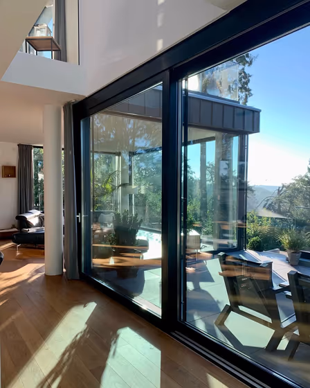 RAL Classic Black grey RAL 7021 window