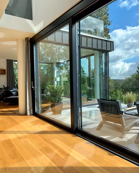 RAL Classic Black grey RAL 7021 window