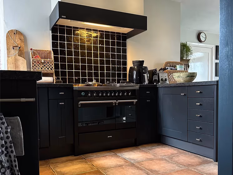 RAL Classic Black grey RAL 7021 kitchen cabinets