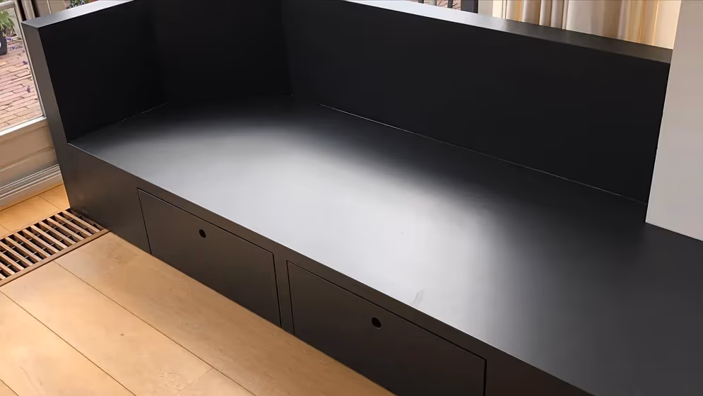 RAL Classic Black grey RAL 7021 front door