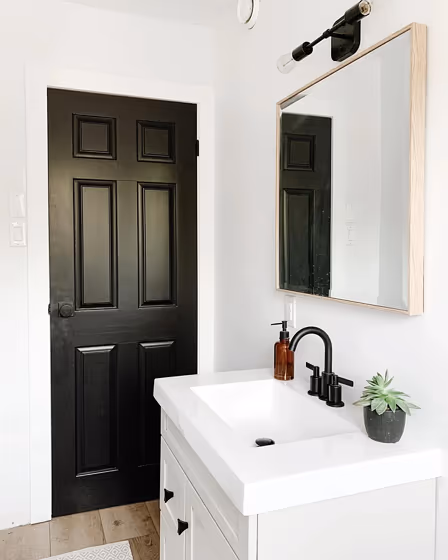 Sherwin Williams SW 6991 door paint