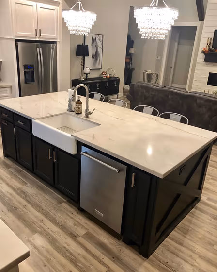 SW Black Magic kitchen island