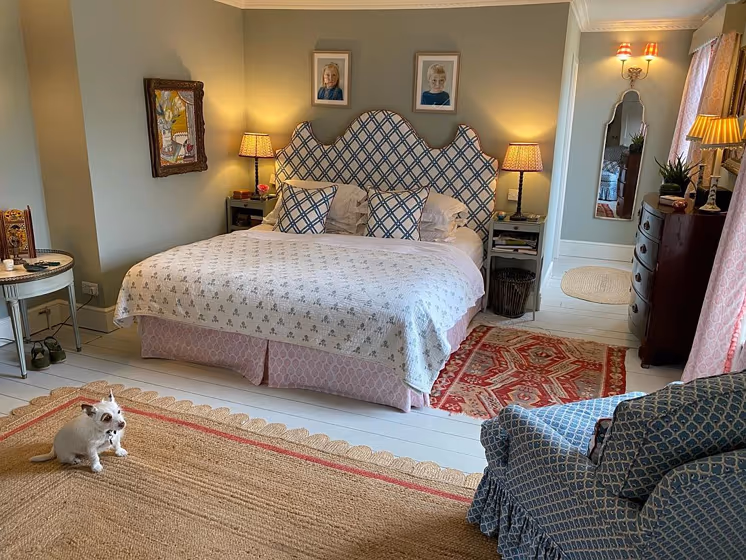 Farrow and Ball Blue Gray 91 bedroom