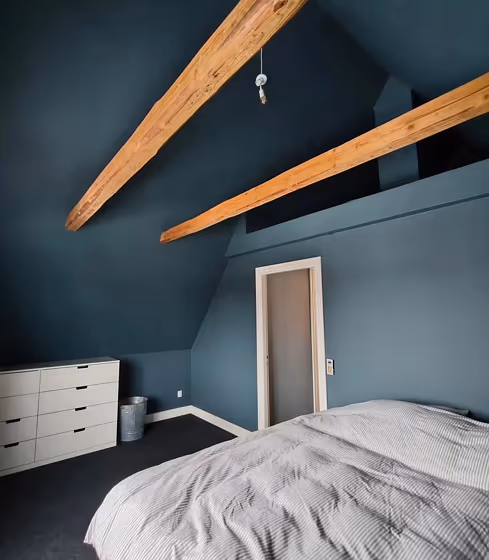 RAL 7031 bedroom color