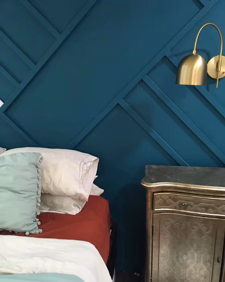 Sherwin williams blue peacock bedroom