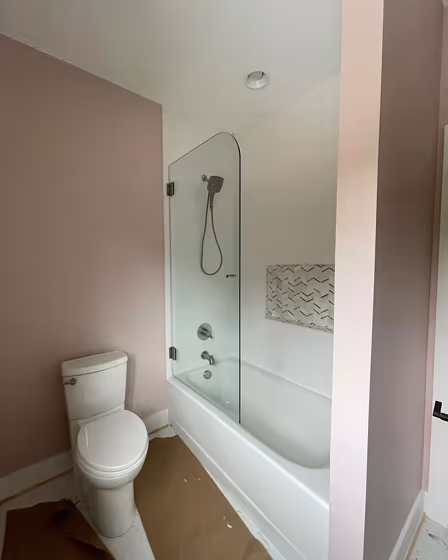 Sherwin Williams Breathless Bathroom