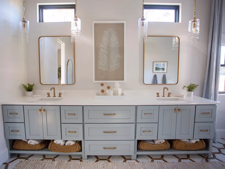 Sherwin Williams Breezy Bathroom