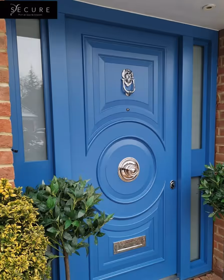 RAL 5007 front door paint