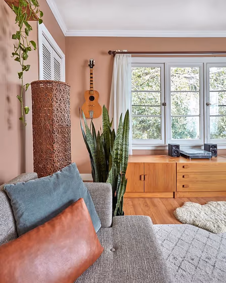 Beige color by Behr Canyon Dusk review